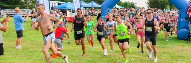 Run the Vineyards - Rock the Night Away 5K logo
