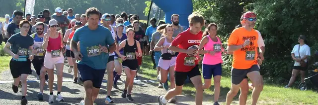 Run the Vineyards - Running Hare 5K logo