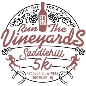 Run the Vineyards Saddlehill Summer 5K logo