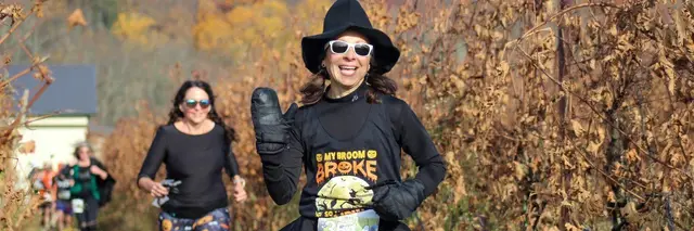Run the Vineyards - Sips, Tricks or Sweets 5K logo