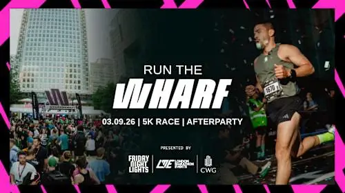 Run The Wharf 2027 logo