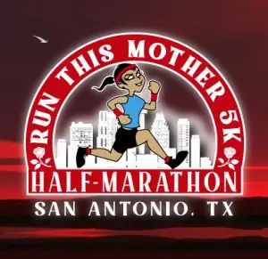 Run This Mother Half Marathon, 10k, 5K logo
