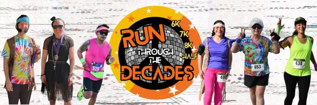 Run Through The Decades 6K/7K/8K/Half - Flagstaff logo