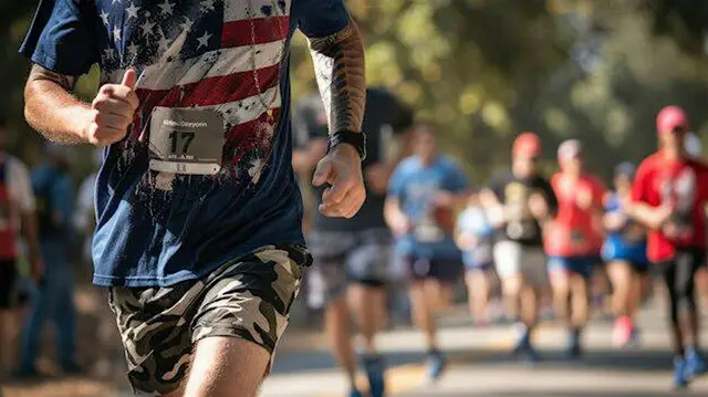 Run to Honor Veterans logo