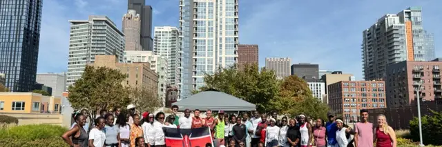 Run With Kenyans X Miles Culture Dallas 10K & 15K logo