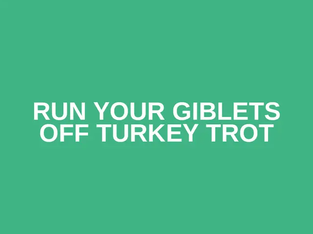 Run Your Giblets Off Turkey Trot logo