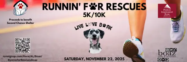 Runnin' for Rescues 5K/10K logo