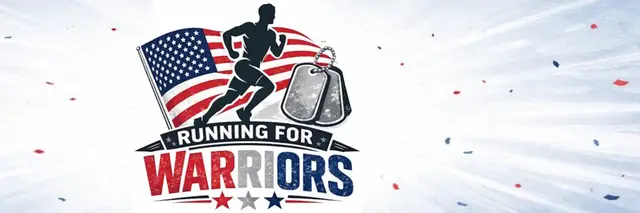 Running For Warriors logo