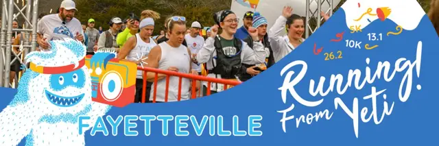 Running From Yeti - Fayetteville, AR logo