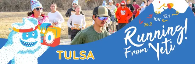 Running From Yeti - Tulsa, OK logo