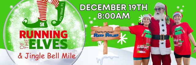 Running of the Elves 5K Run/Walk & Jingle Bell Mile logo