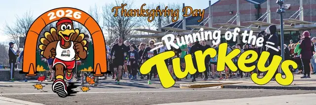 Running of the Turkeys - West Deptford logo