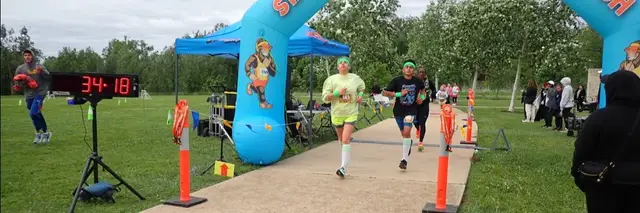 Running through the Decades Half Marathon - Waco logo