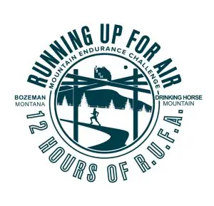 Running Up for Air | Bozeman logo