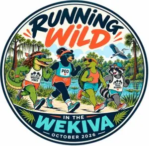 Running Wild in Wekiva 5k logo