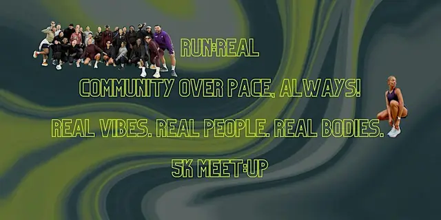 RunReal 5k Meet Up logo