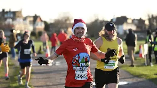 RunThrough Wimbledon Common 5k & 10k Christmas Run December 2026 logo