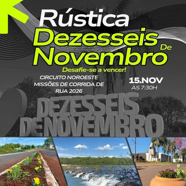 RÚSTICA DEZESSEIS DE NOVEMBRO logo