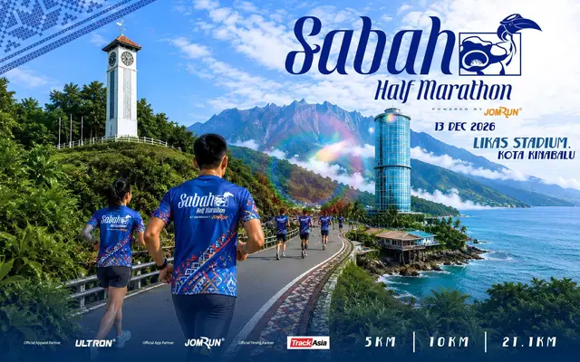 Sabah Half Marathon Powered by JomRun® logo