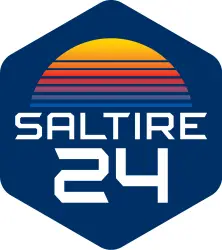 Saltire 24, 12 and 6 logo