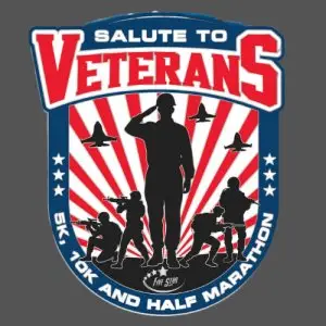 Salute  to Veterans 5K/10K/Half Marathon - Chattanooga logo
