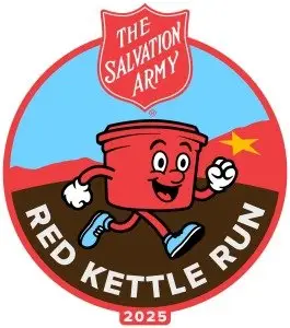 Salvation Army Red Kettle Run logo
