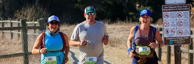 San Diego 50 & Trail Runs logo
