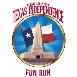 San Jacinto Texas Independence Fun Run logo