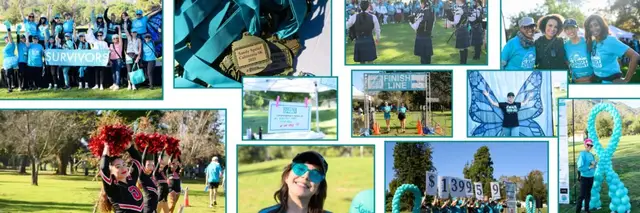 Sandy Sprint California Run/Walk for Ovarian Cancer logo
