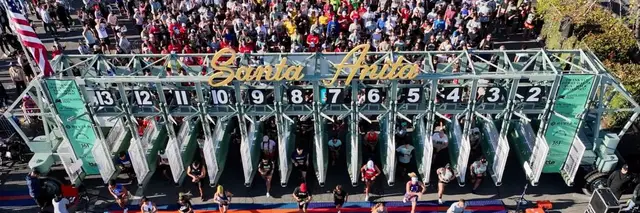 Santa Anita Derby Day 5K logo
