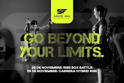 Santa Fitness Fest logo