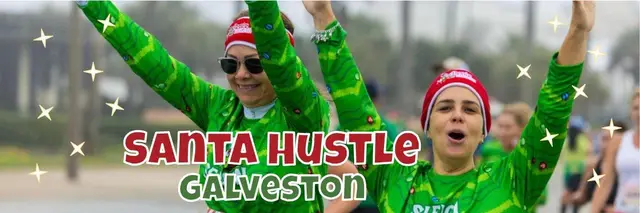 Santa Hustle Galveston logo