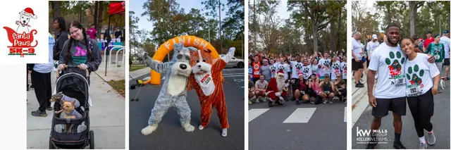 Santa Paws 5k-9 and 10K-9 Run/Walk - Gainesville logo