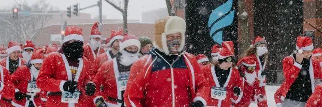 Santa Run 5k logo