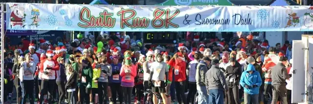 Santa Run 8K/5K & Snowman Dash logo