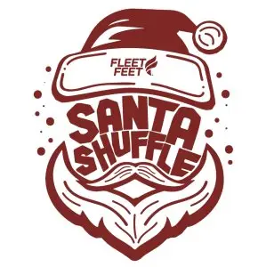 Santa Shuffle 5k & 1 Mile logo