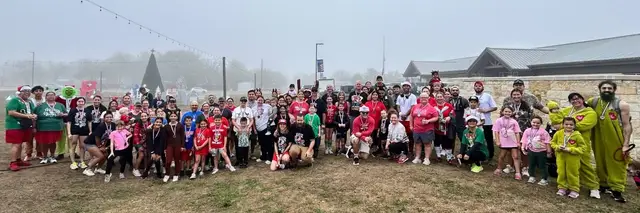 Santa Shuffle 5k Fun Run & Walk logo