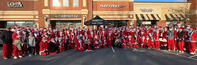 Santa Shuffle Fun Run/Walk logo