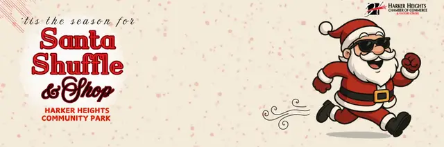 Santa Shuffle & Shop logo