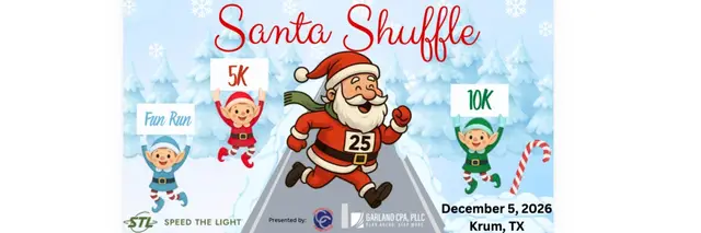 Santa Shuffle: Speed the Light 10K, 5K & Fun Run/Walk logo