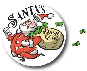Santa's Dash for Ca$h logo
