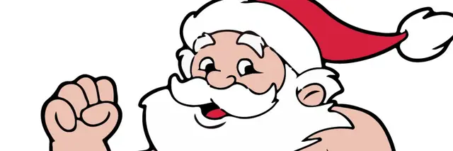 SANTA'S FUN RUN - BAKERSFIELD logo