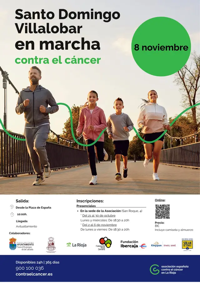 SANTO DOMINGO EN MARCHA CONTRA EL CANCER 2026 logo