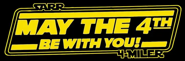 SARR May the 4th Be With You Run logo