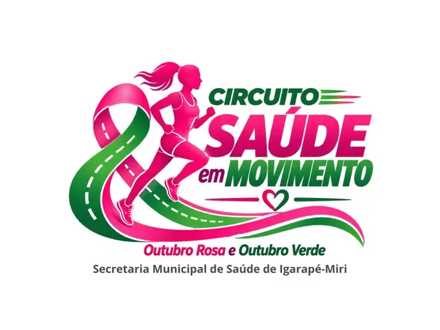 Saúde em Movimento - Outubro Rosa e Verde logo