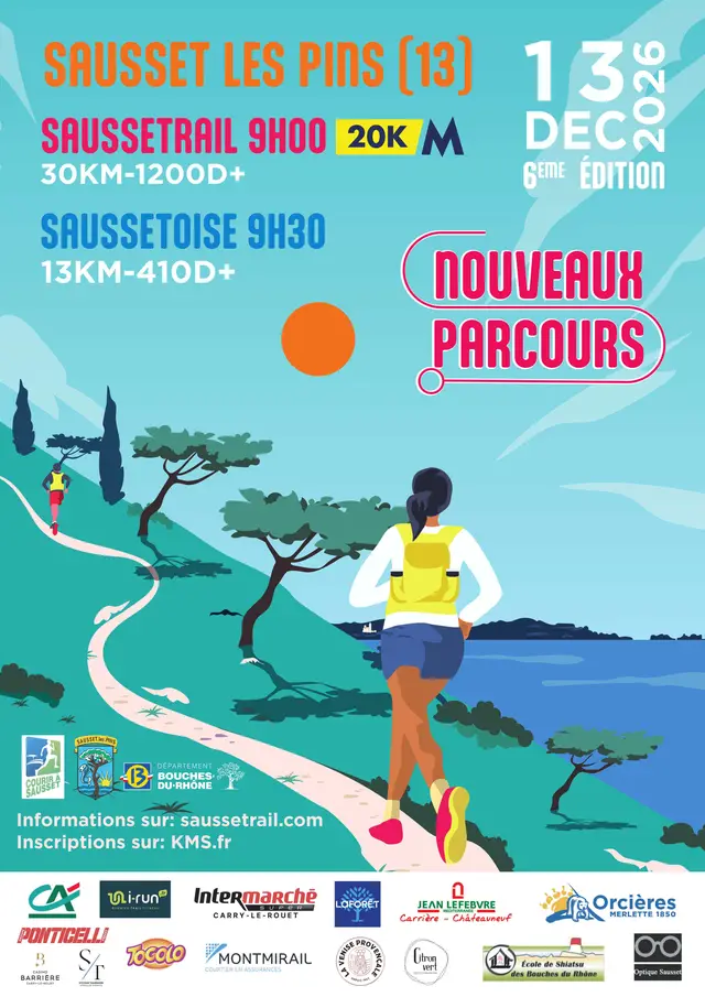 SausseTrail et Saussetoise logo