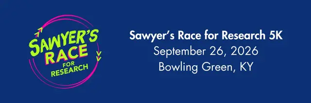 Sawyer's Race for Research 5K logo