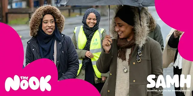 Scottish Women and Girls Sports Week: Walk and Talk logo