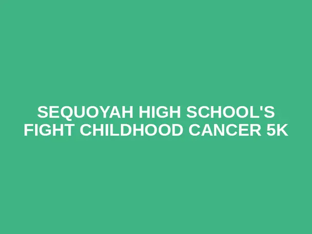 Sequoyah High School's Fight Childhood Cancer 5K logo