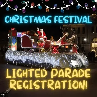 Seward 16th Annual Lighted Christmas Parade logo